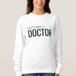 Toekomstige Dokter EKG Minimalistische Geschenk vo Trui