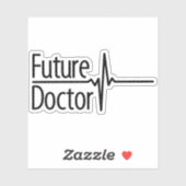 Toekomstige Dokter - EKG Sticker (Vel)