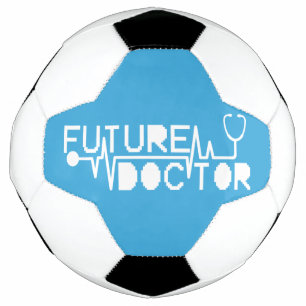 Toekomstige dokter geneeskunde Stethoscoop Mok Voetbal
