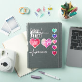 Toekomstige Dokter - Hart - Sticker Verzameling (iPad Cover)
