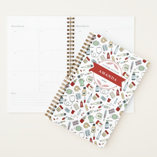 Toekomstige dokter - verpleegster - Medisch - mode Planner (Display)