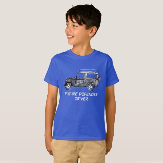 TOEKOMSTIGE DRIVER T-SHIRT (Voorkant volledig)