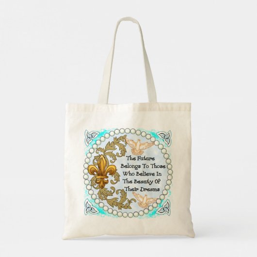 Toekomstige dromen tote bag (Achterkant)