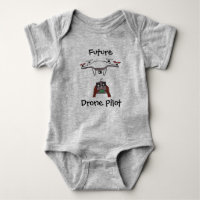 Toekomstige "Drone Pilot"-baby-trolperspringpak