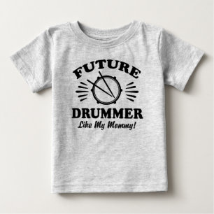 Toekomstige drummer zoals mijn mama