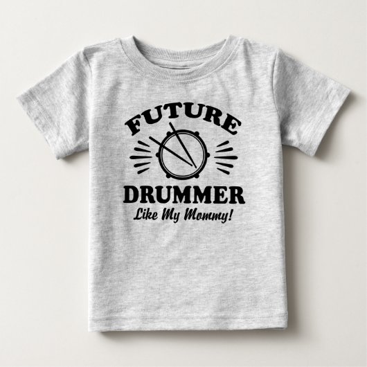Toekomstige drummer zoals mijn mama (Voorkant)