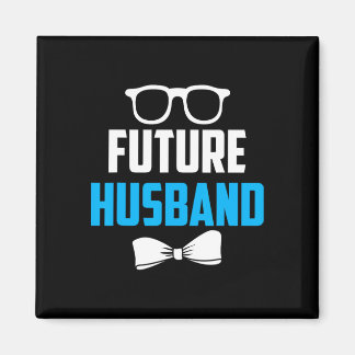 Toekomstige echtgenoot vrijgezellenfeest bruidegom magneet