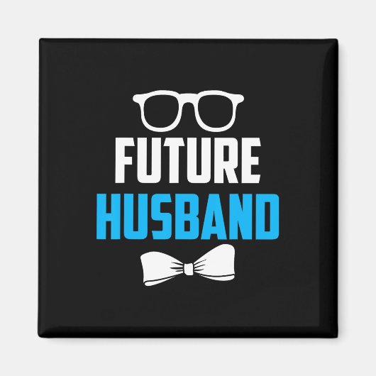 Toekomstige echtgenoot vrijgezellenfeest bruidegom magneet (Voorkant)