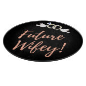 Toekomstige Echtgenote Liefdesvogels   Snijplank (Hoek)