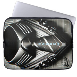 Toekomstige elegantie – 4D stropdas neopreen lapto Laptop Sleeve