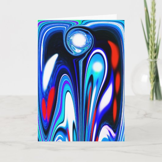 Toekomstige elementen feestdagen kaart (Voorkant)