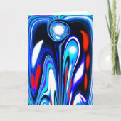 Toekomstige Elementen kunst Feestdagen Kaart (Voorkant)