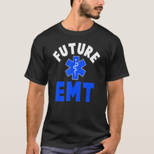 Toekomstige EMT-outfit voor paramedicus en EMS-tec T-shirt