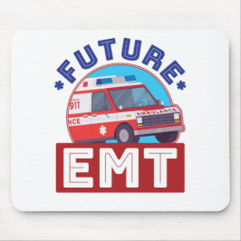 Toekomstige EMT Paramedische Ambulance-driver Muismat