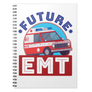 Toekomstige EMT Paramedische Ambulance-driver Notitieboek