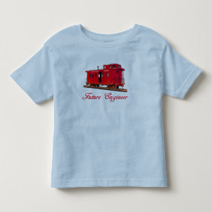 TOEKOMSTIGE ENGINEER-T-SHIRT — RODE CABOOSE KINDER SHIRTS