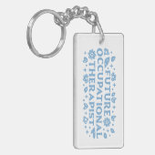 Toekomstige ergotherapeut OT esthetiek Sleutelhanger (Voorkant Links)