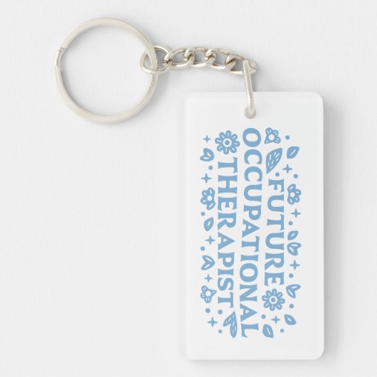 Toekomstige ergotherapeut OT esthetiek Sleutelhanger (Voorkant)