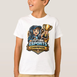 Toekomstige Esports Kampioen Gamer Terug Naar Scho T-shirt