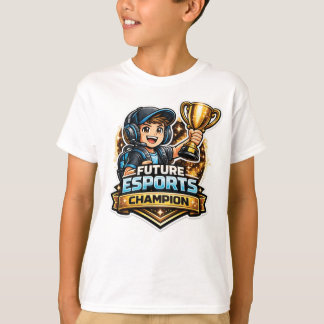 Toekomstige Esports Kampioen Gamer Terug Naar Scho T-shirt