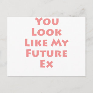 Toekomstige ex briefkaart