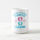 Toekomstige favoriete tante laden koffiemok (Center)