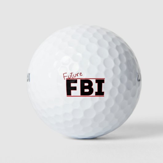 Toekomstige FBI Golfballen (Voorkant)