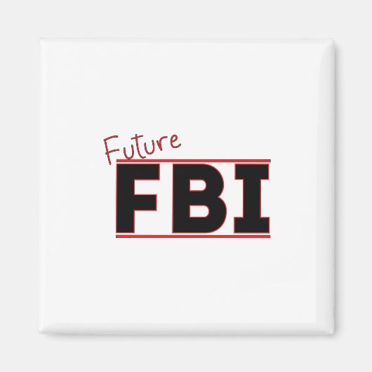 Toekomstige FBI Magneet (Voorkant)