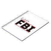 Toekomstige FBI Notitieboek (Linkerzijde)