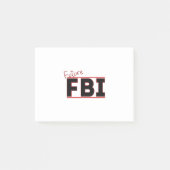 Toekomstige FBI Post-it® Notes (Voorkant)