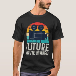 Toekomstige filmmaffia met filmmaker t-shirt