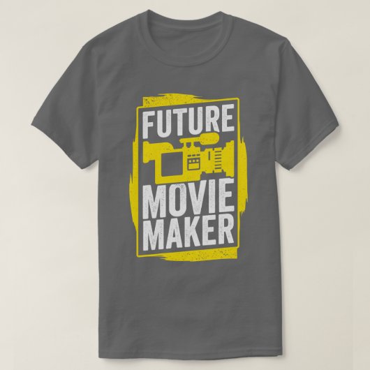 Toekomstige filmmaker filmregisseur Gift T-shirt (Design voorkant)