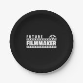 Toekomstige filmmaker Indie Movie Director Produce Papieren Bordje (Voorkant)