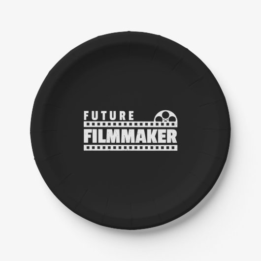 Toekomstige filmmaker Indie Movie Director Produce Papieren Bordje (Voorkant)
