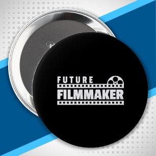 Toekomstige Filmmaker Onafhankelijke Filmregisseur Ronde Button 4,0 Cm