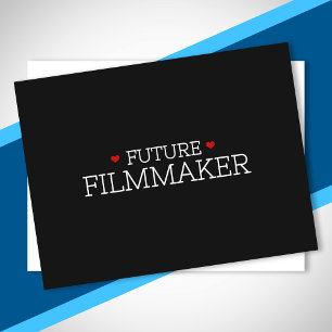 Toekomstige filmmaker Producer Indie Movie Directo Briefkaart