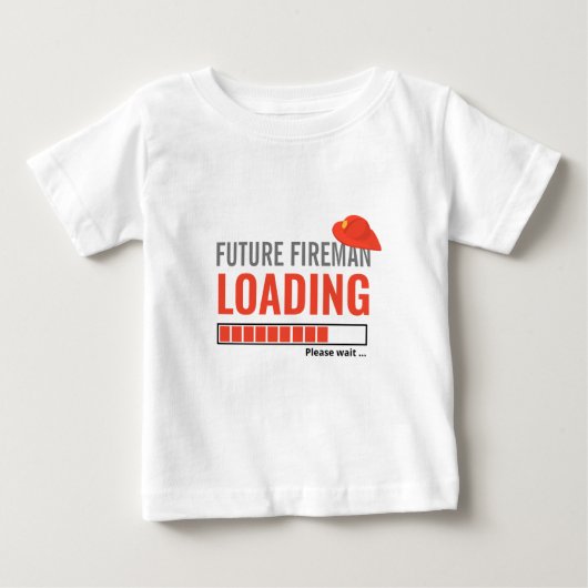 Toekomstige Fireman Loading Cute Funny Personalize (Voorkant)
