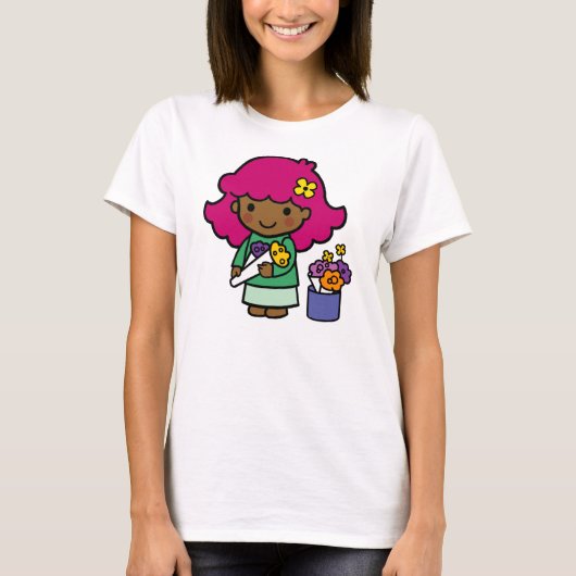 Toekomstige Florist T-shirt (Voorkant)