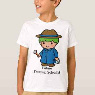 Toekomstige forensische wetenschap t-shirt