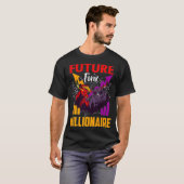 Toekomstige forex Millionaire beurzen T-shirt (Voorkant volledig)