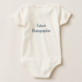 Toekomstige fotograaf camera Baby Organic Creeper (Achterkant)