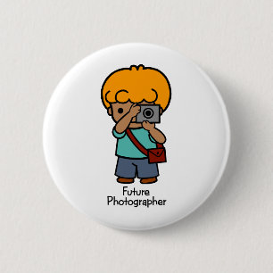 Toekomstige fotograaf ronde button 5,7 cm