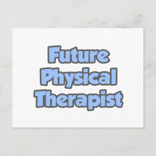 Toekomstige fysieke therapie briefkaart