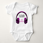 Toekomstige gamer als mama! romper (Voorkant)