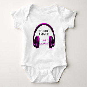 Toekomstige gamer als mama! romper