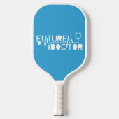 Toekomstige geneesmiddelmedecine Stethoscoop Mok Pickleball Paddle (Achterkant)