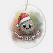 Toekomstige geoloog keramisch ornament (Links)