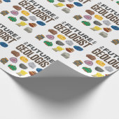 Toekomstige geoloog Rocks Pareltjes Cadeaupapier (Hoek)