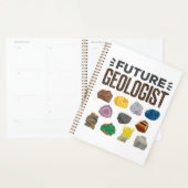 Toekomstige geoloog Rocks Pareltjes Planner (Display)