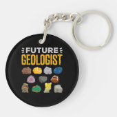Toekomstige geoloog-student sleutelhanger (Achterkant)